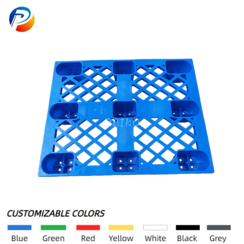 Reusable One Time Export Plastic Pallet for Supermarkets Shipping Logistic Turnover Lightweight