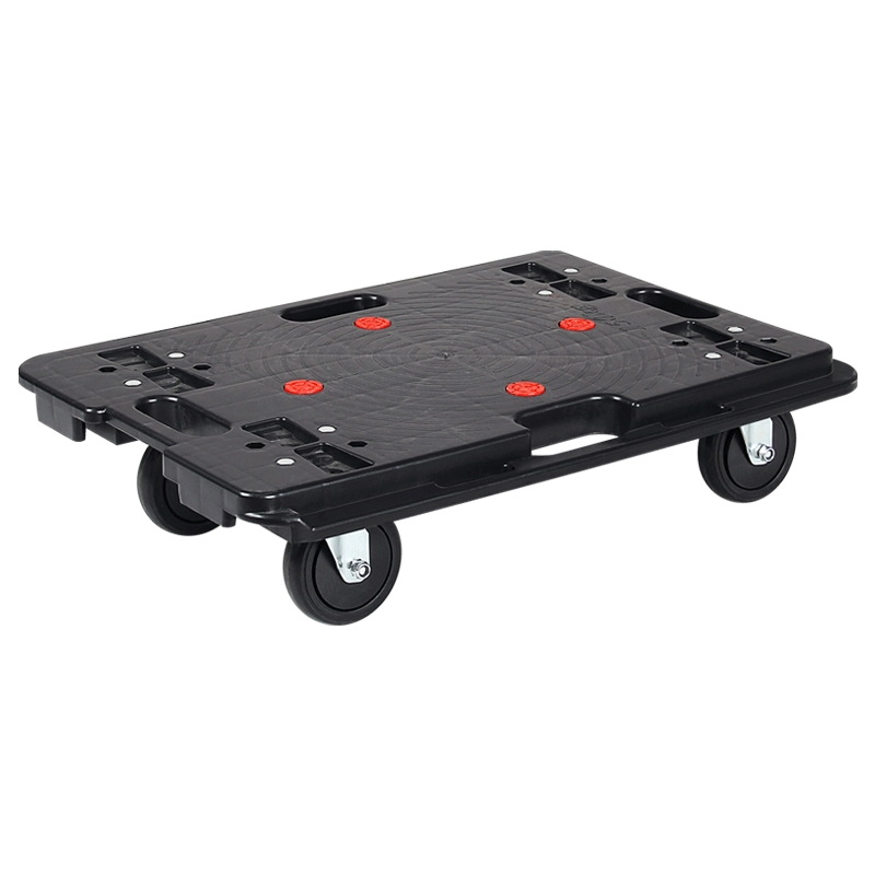 Durable Lightweight Plastic Dolly for Easy Transport and Storage