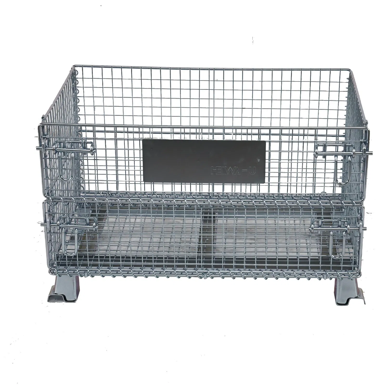 Robust Wire Mesh Pallet Container for Secure Storage Solutions