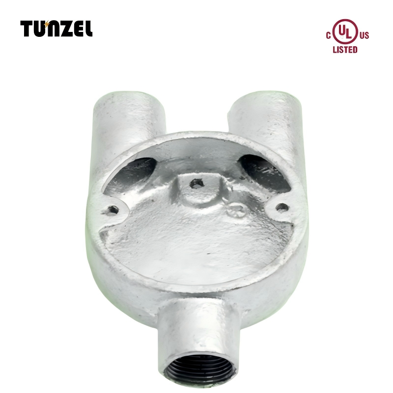 BS4568/BS 31 Y Way Circular Box Malleable Iron