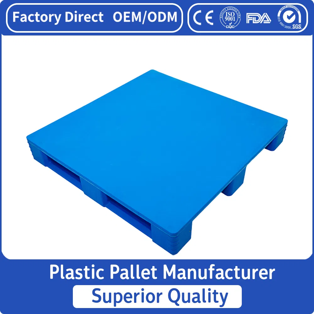 Heavy Duty High Quality Stackable Wholesale Wholesale Factory Direct Cheap 1210 40 X 48 HDPE Single Double Made in China Price Plastic Pallet