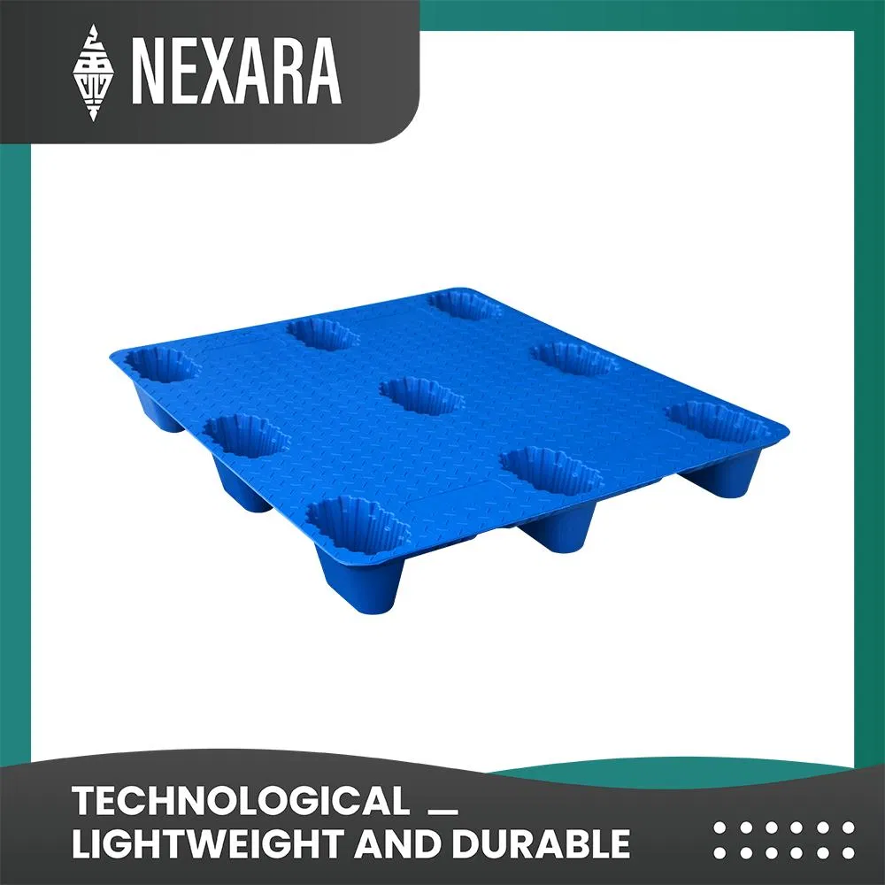 Nexara Heavy Duty Warehouse Rack Storage Injection Plastic Pallet