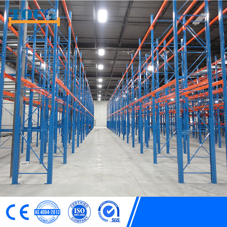 Boltless Metal Roof Mezzanine Outdoor Rivet Rack Storage Racking System