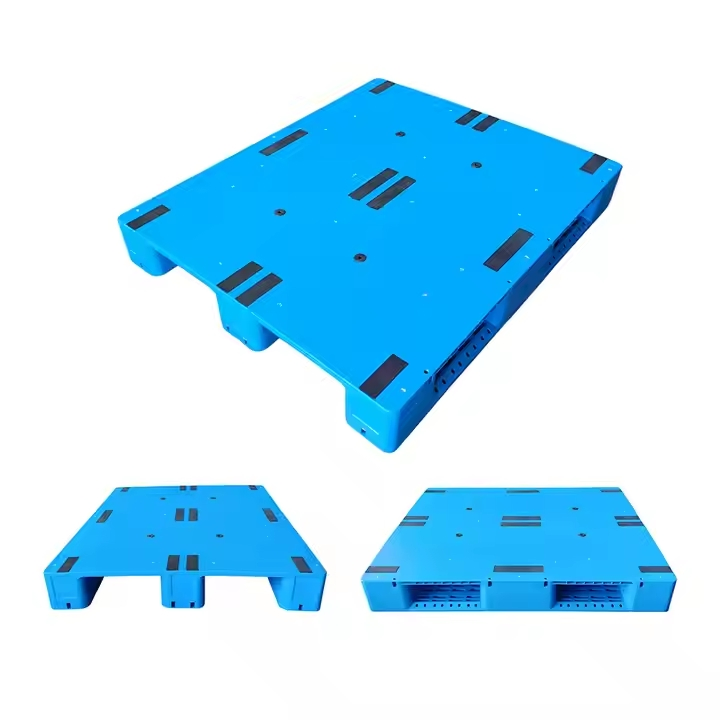 Mould Racking HDPE Recycle Material 1414 1400*1400*160mm Flat Surface Three Runner Logistics Pallet for Logistic Turnover