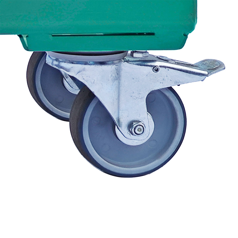 Metal Logistics Cargo Cart Warehouse Transport Base Plate Dolly