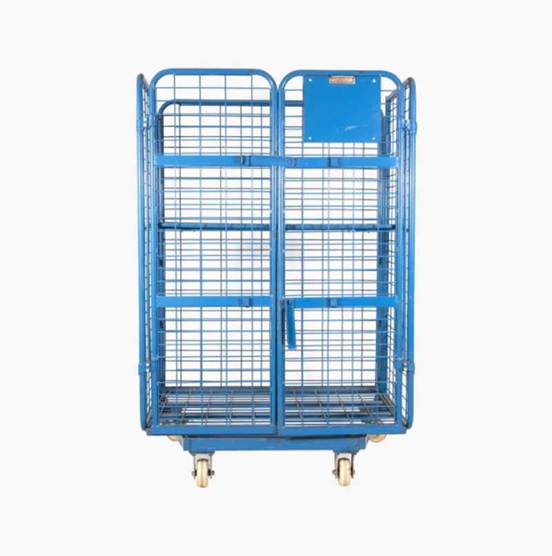 High Quality Steel Stillage with Wheels Roll Container Warehouse Heavy Duty