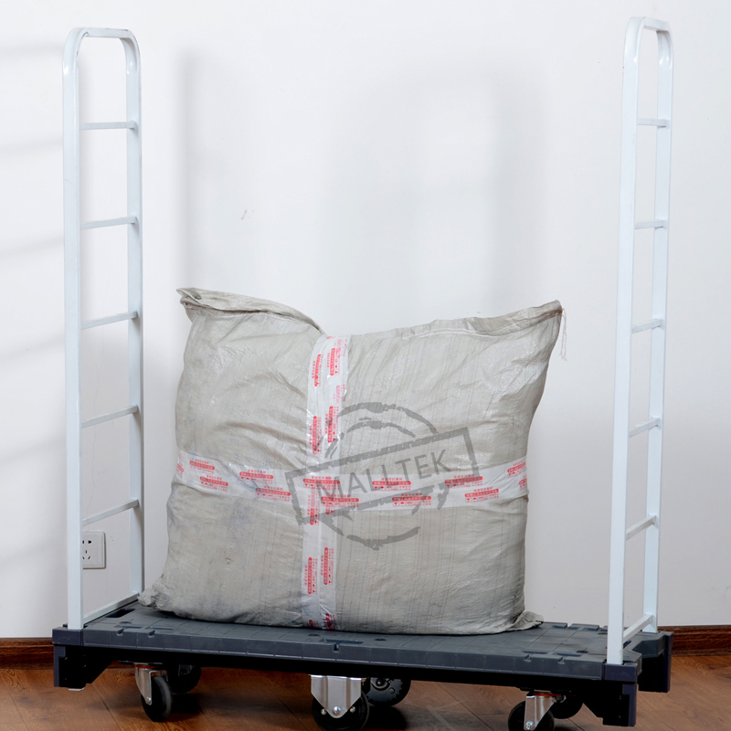 Heavy Duty Steel Order Picking Cart Logistics U-Boat Trolley with 6 Wheels