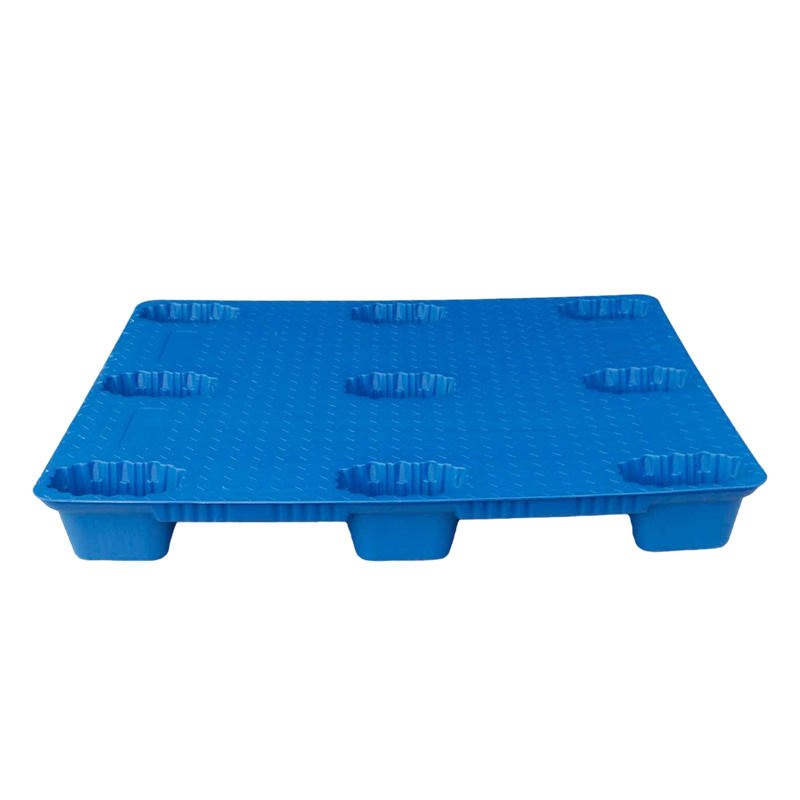 Blow Molding Nine Foot Pallet Factory Waterproof Pad Warehouse Card Logistics Turnover Pallet
