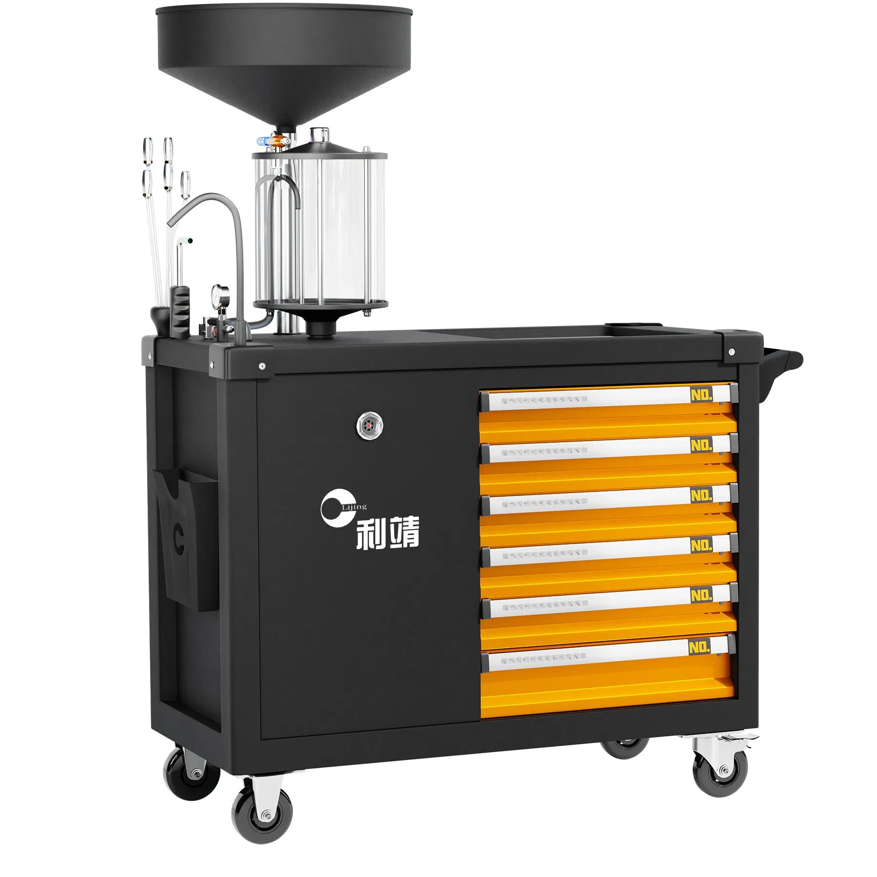 3 in 1 Novel Oil System Tool Box with Drawers Sole Patent