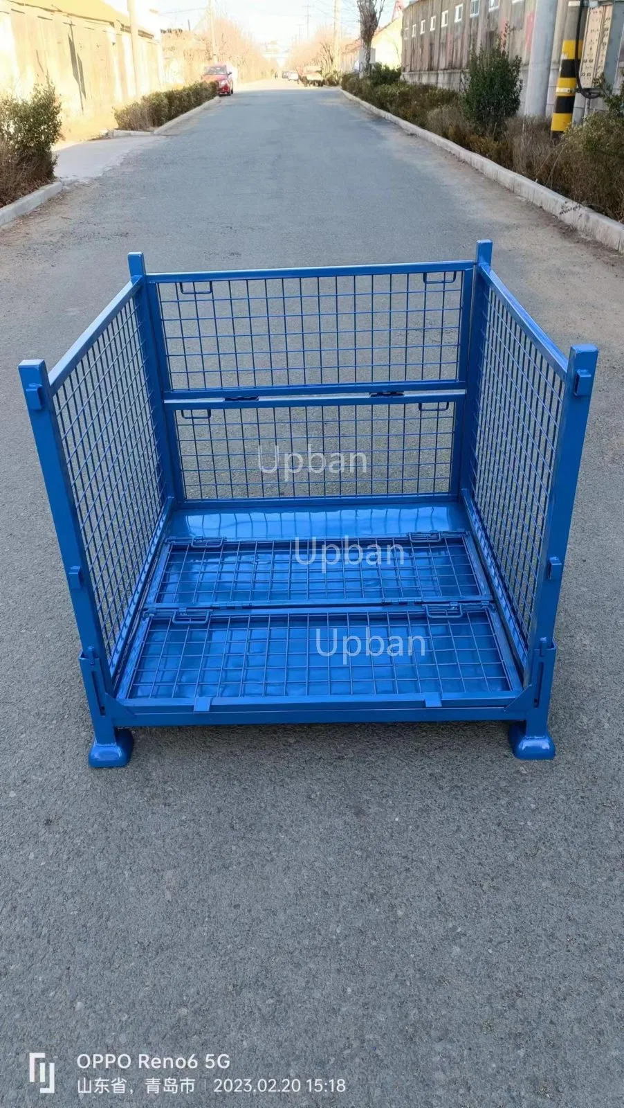 Warehouse &amp; Super Shop Storage Cage – Foldable Steel Wire Design