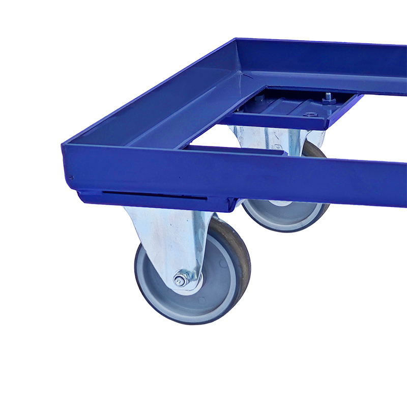 Plate Transport Mobile Cart Metal Trolley Bottom Plate Dolly