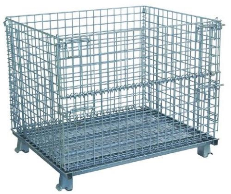 Customizable Galvanized Steel Warehouse Stillages with Reinforced Steel