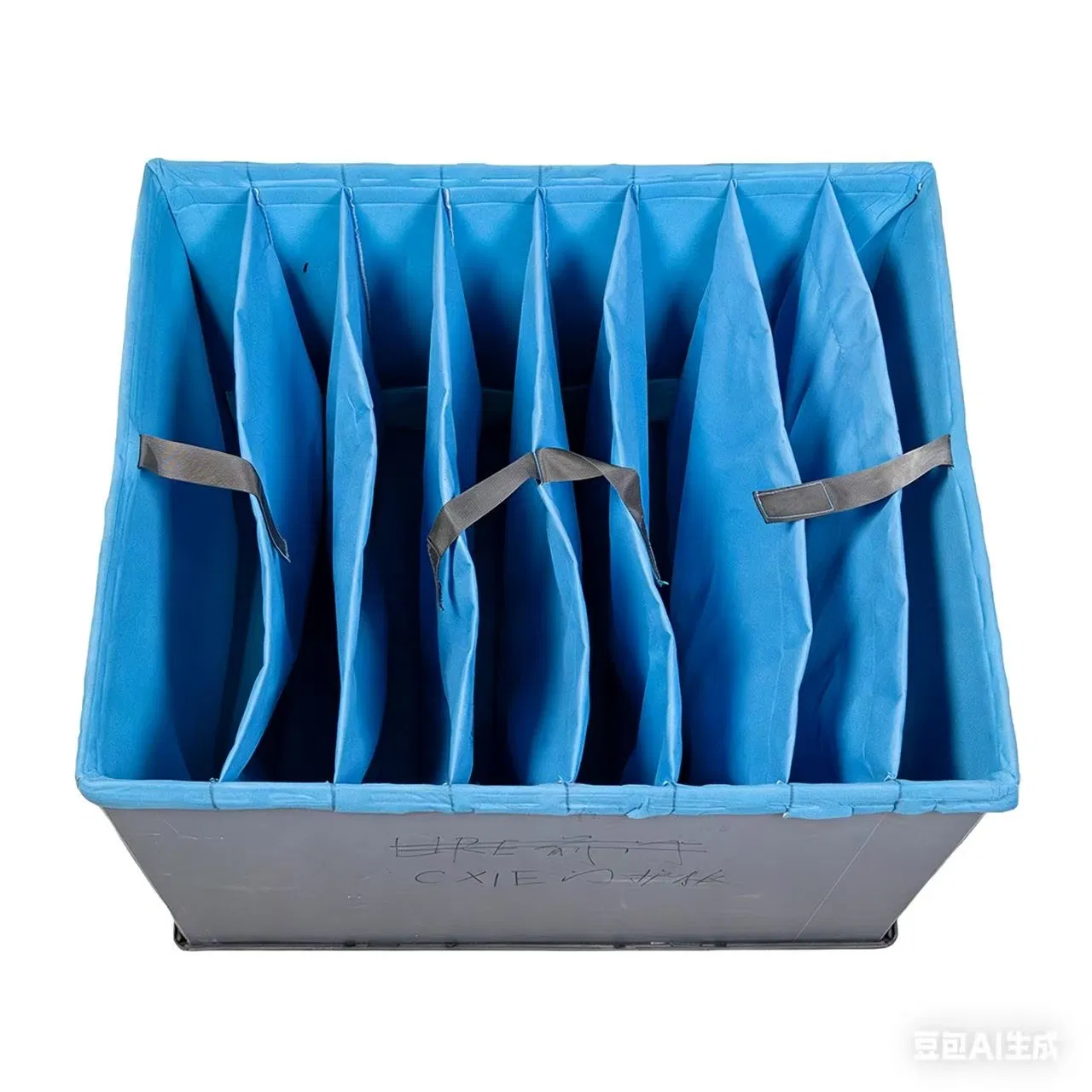 Factory Price High-Strength Corrugated Plastic Big Volume Storage Bin for Warehousing