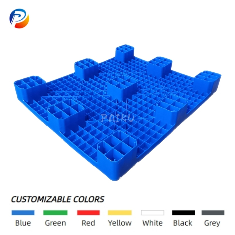 Reusable One Time Export Plastic Pallet for Supermarkets Shipping Logistic Turnover Lightweight