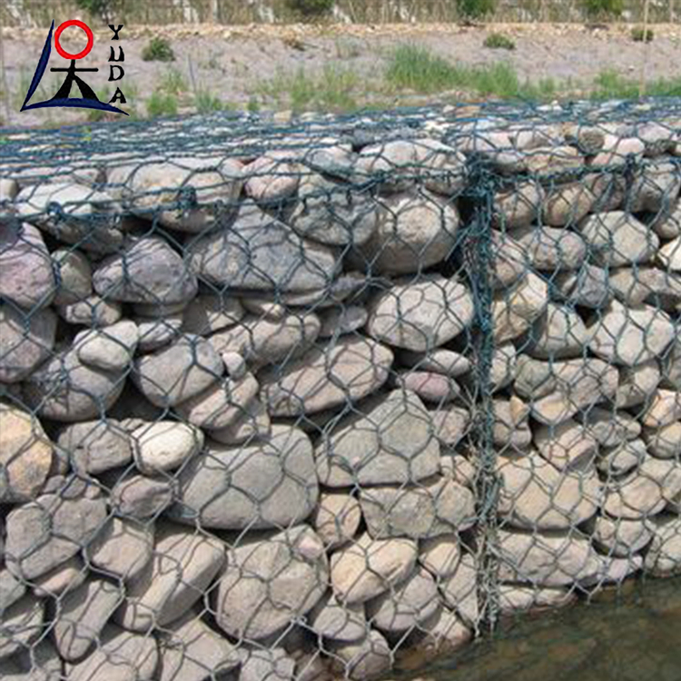 Gabion Iron Wire Stone Cage Galvanized Weldeded Gabion Box