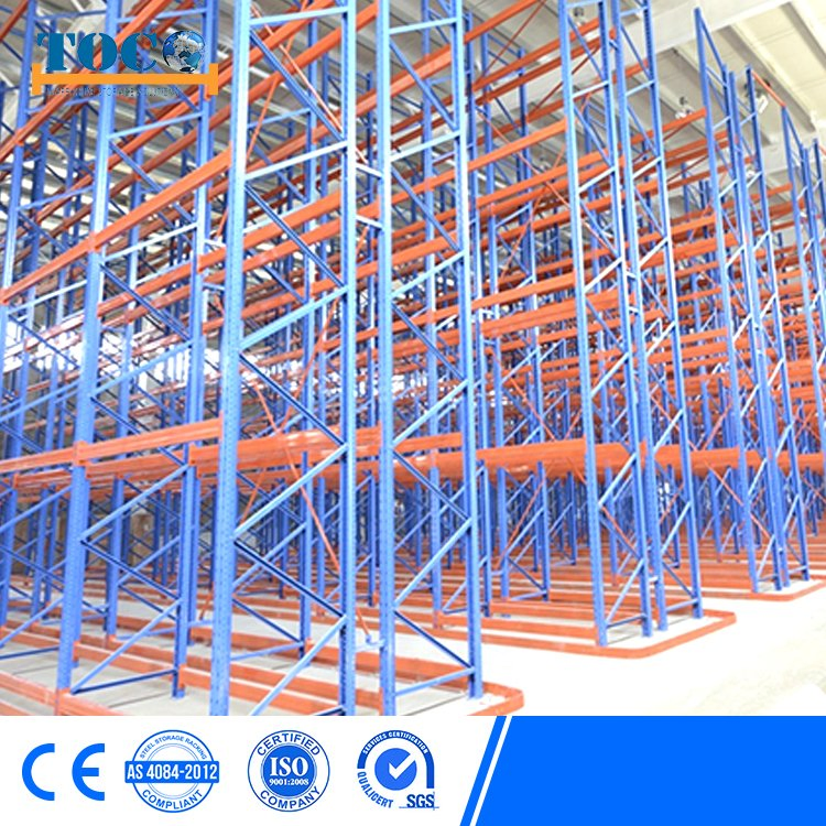 Boltless Metal Roof Mezzanine Outdoor Rivet Rack Storage Racking System