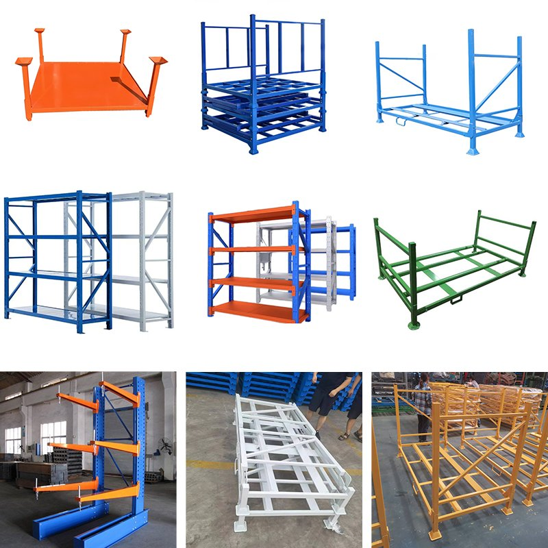 Ventilated Mold Proof Storage Shelf Mesh Cage for Food Grade Warehouses