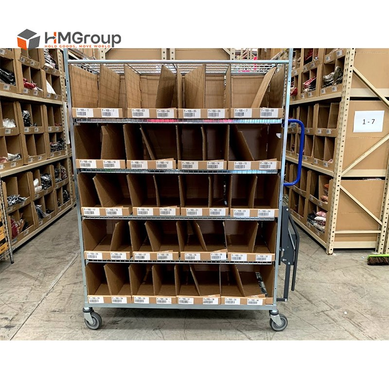 Customized Warehouse Multi-Level Picking Trolley