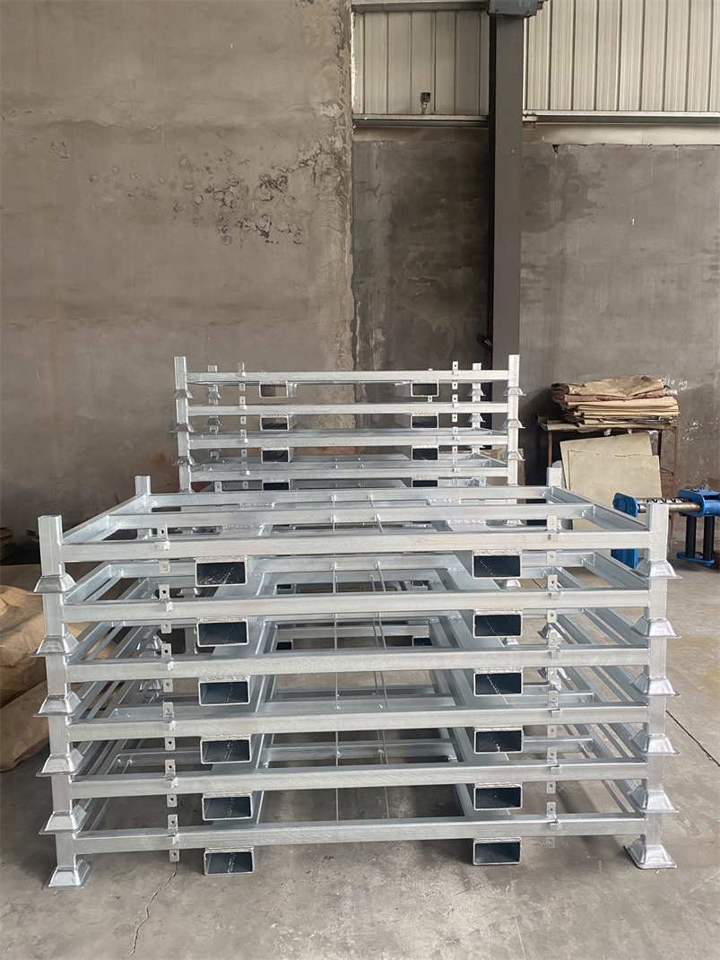 Warehouse Storage Stacking Metal Steel Truck Tyre Stillages for Sale