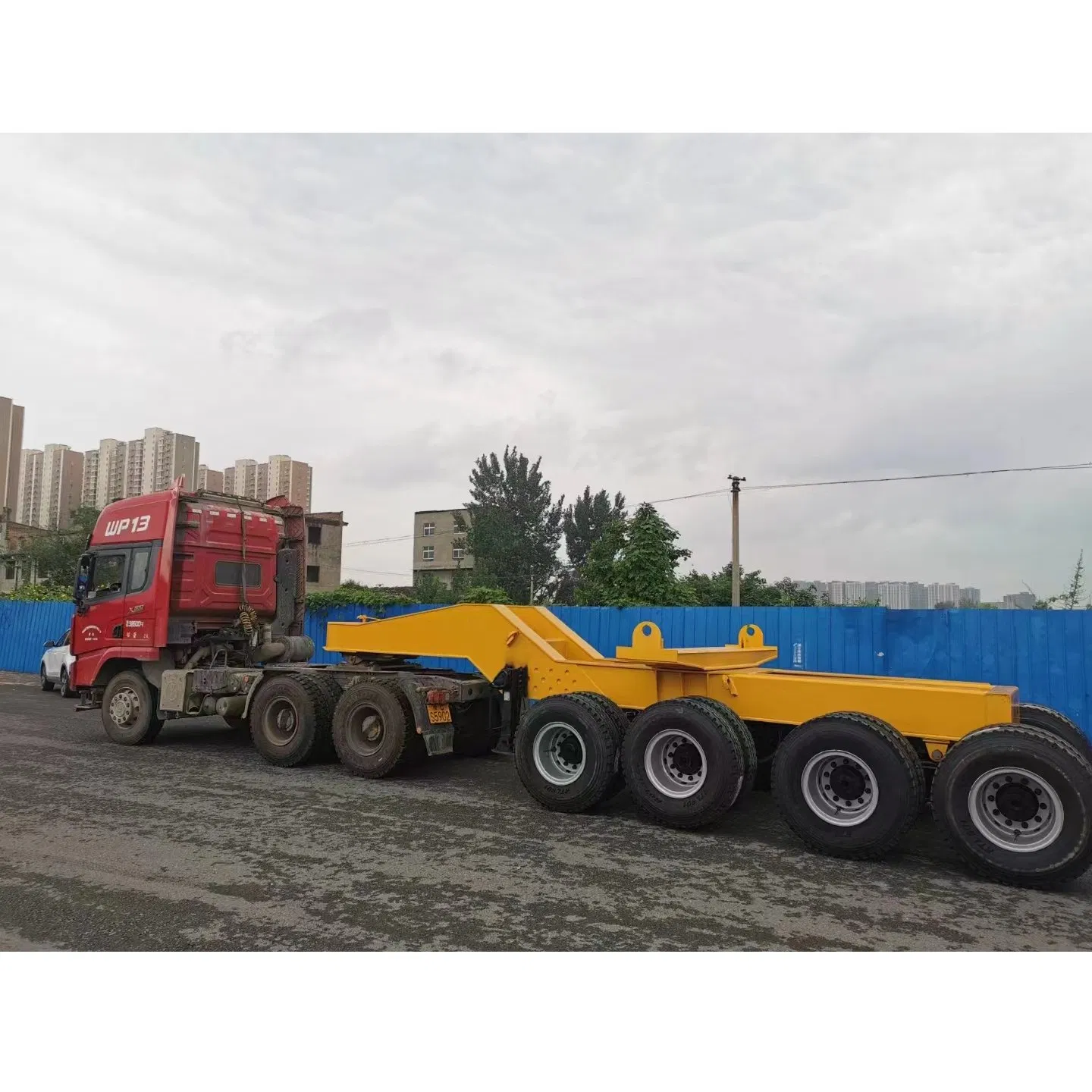 Heavy Duty Hydraulic Pipe Transport Dolly for Easy Moving
