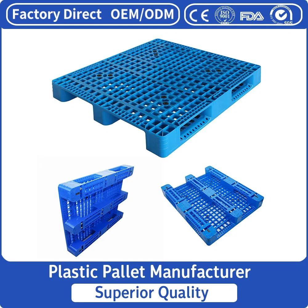 Heavy Duty High Quality Stackable Wholesale Wholesale Factory Direct Cheap 1210 40 X 48 HDPE Single Double Made in China Price Plastic Pallet