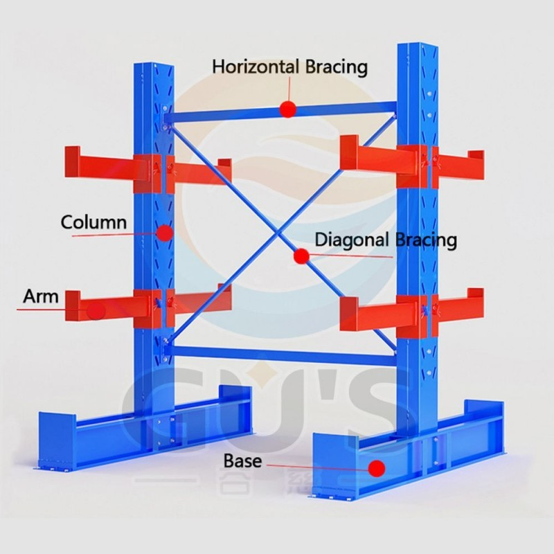 Mobile Telescopic Cantilever Rack — Automated Sheet Metal Storage System