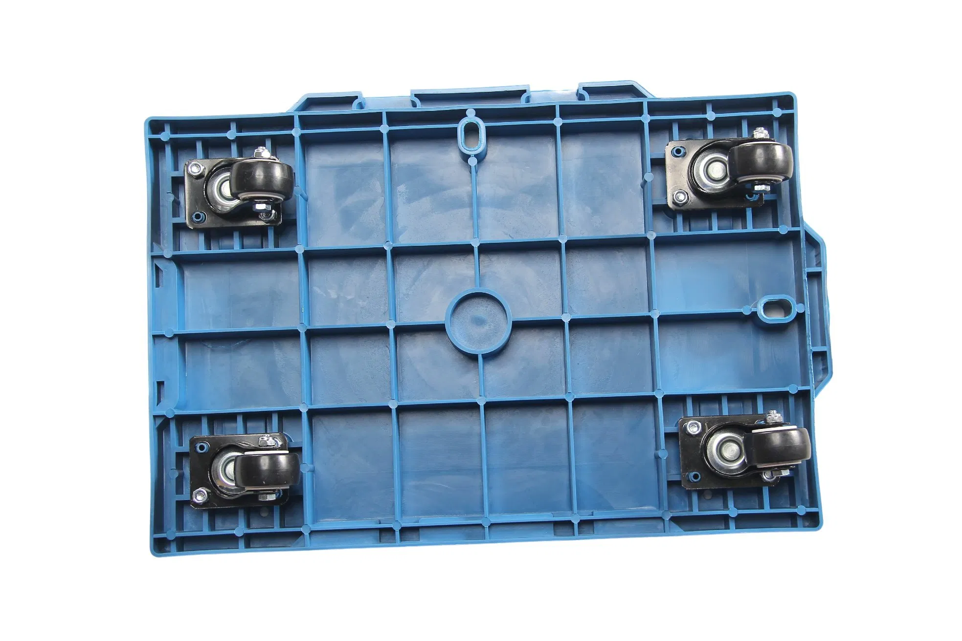 Durable Lightweight Plastic Dolly for Easy Transport and Storage