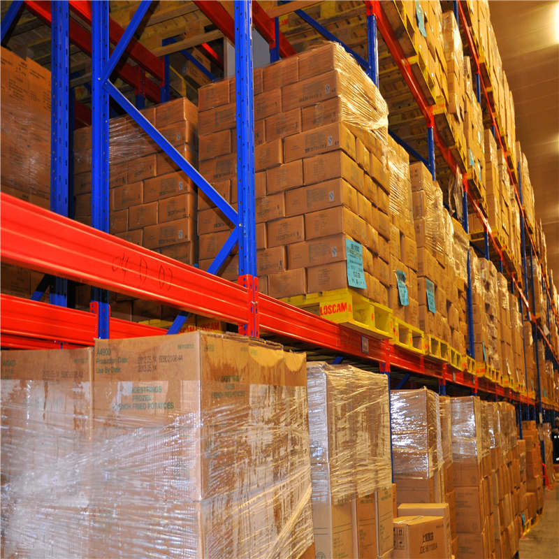 Customized Heavy-Duty Selective Pallet Rack for Metal Steel, Industrial Warehouse, Storage Heavy-Duty Customized