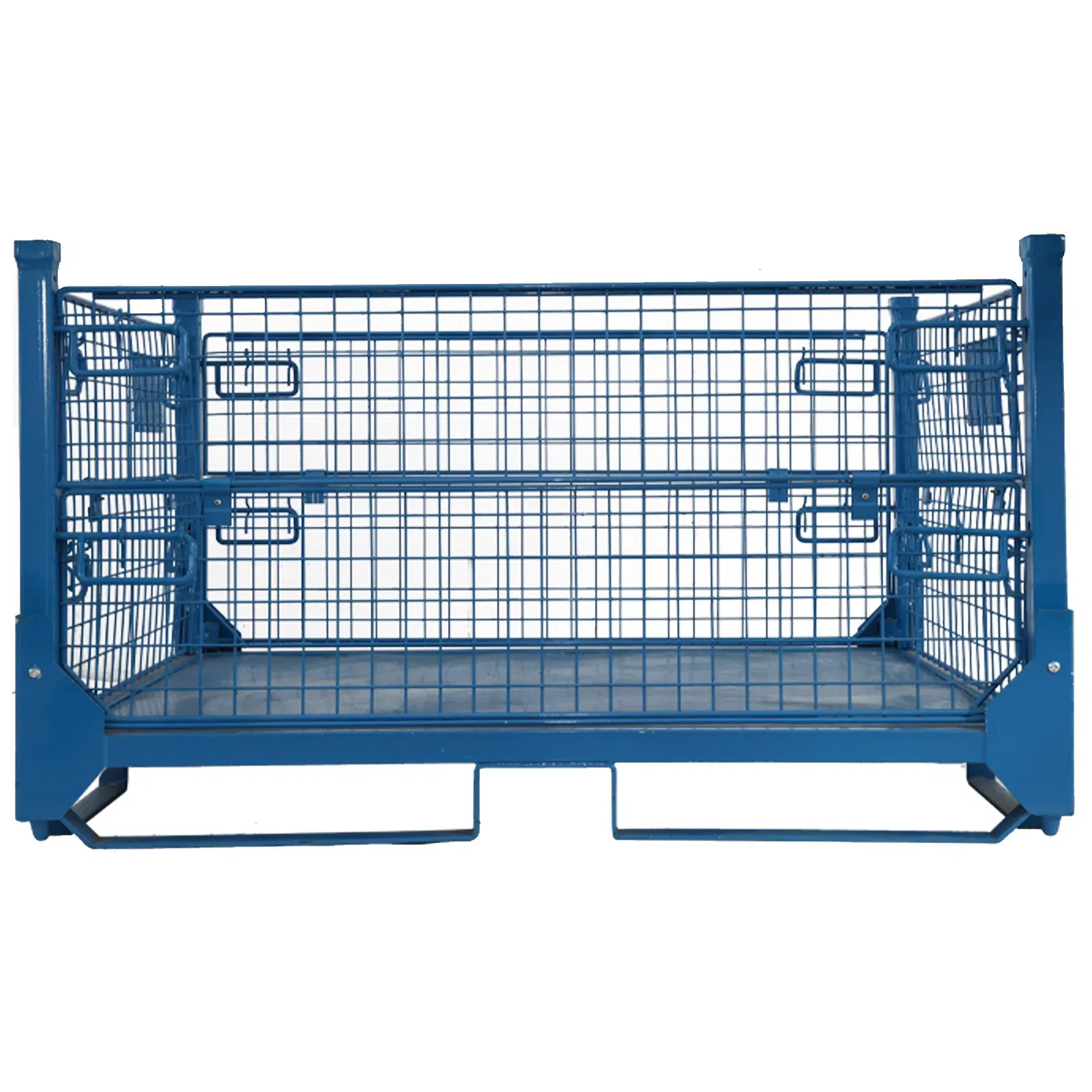 Security Cage Stillage Collapsible Structure Directly Stacking Goods Mesh Stillage Storage Cage