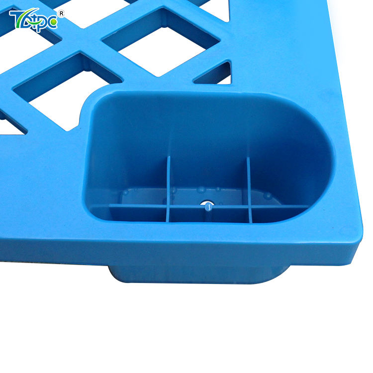 HDPE Pallets 4-Way Forklift Turnover Logistics Grid Nine-Leg Plastic Pallet