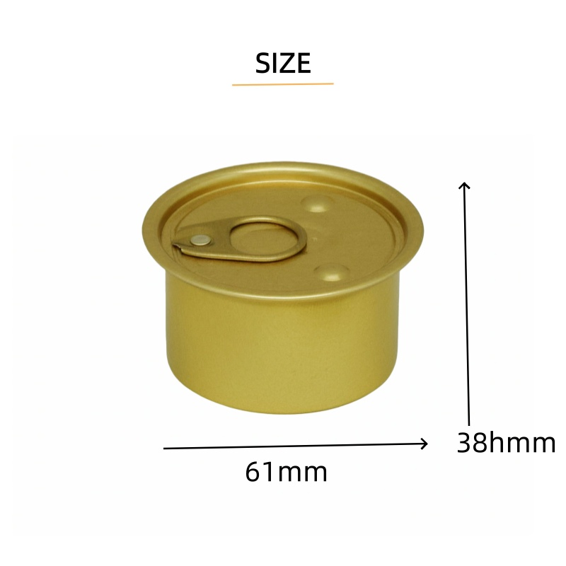 High-Sealing Food-Grade Small Canister Packaging Iron Tin Box