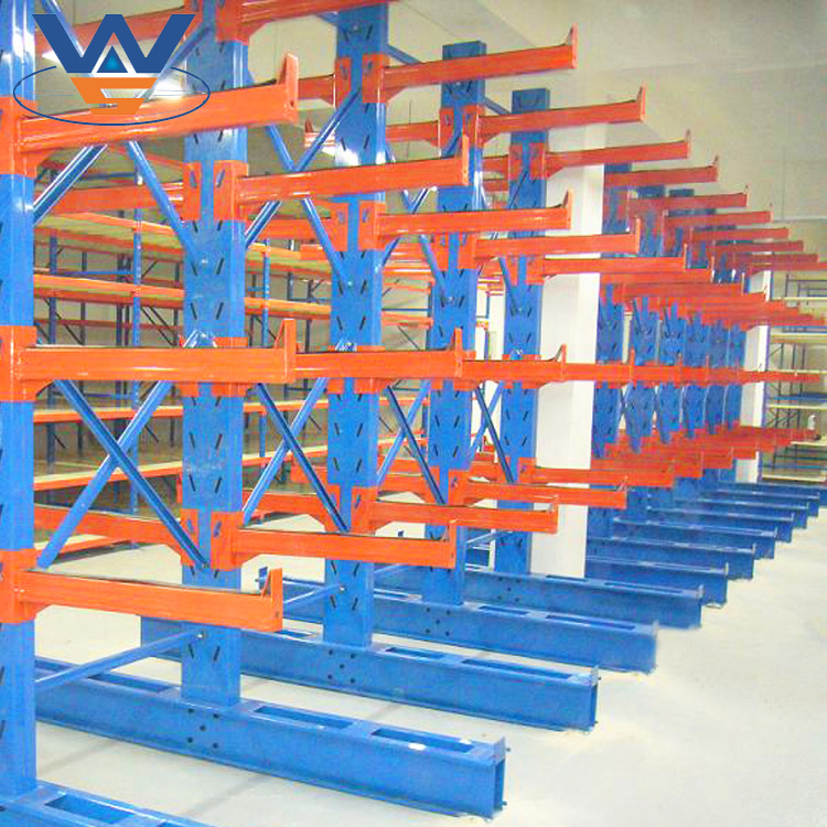 Heavy Duty Galvanized Cantilever Rack Steel Plate Pipe Storage Rack