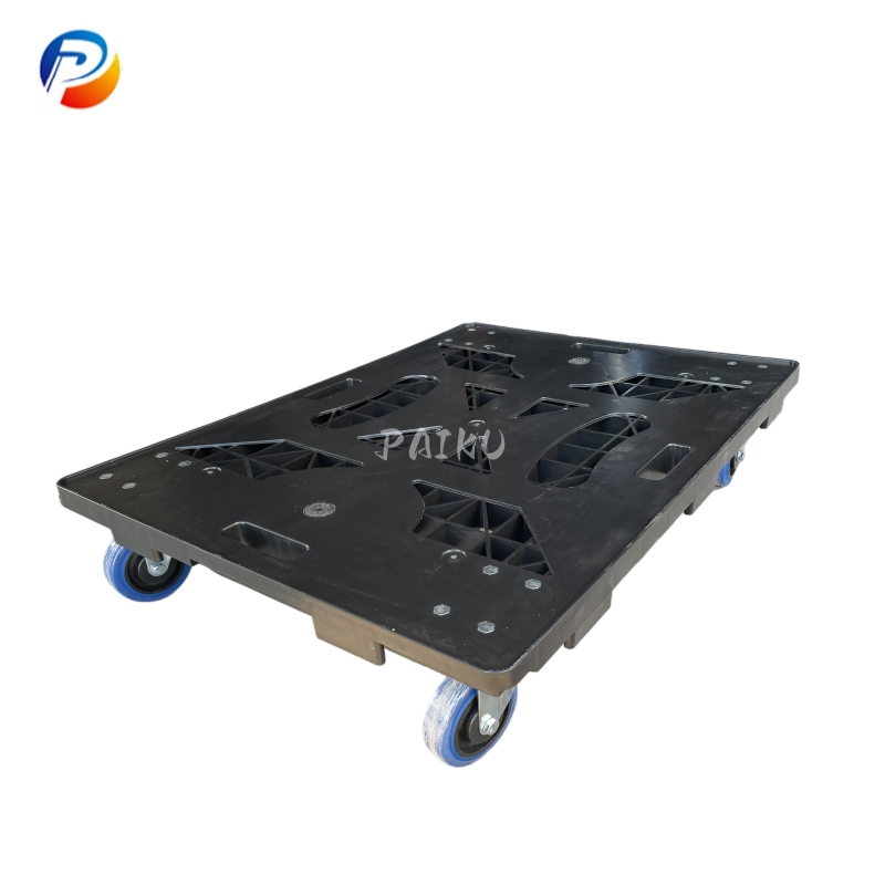 New PP Material 175kg/200kg Hand Platfrom Trolley Cart Lightweight for Warehouse Logistics Use