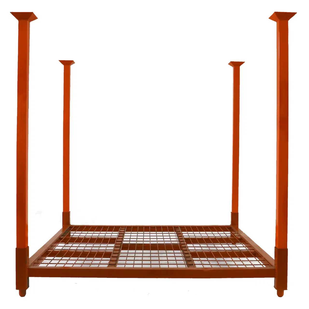 Mobile Steel Storage Racks with Galvanized Finish for Warehouse Transport