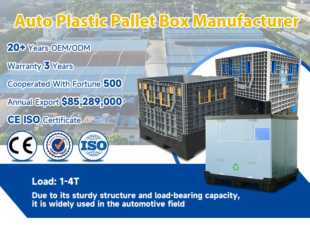 Plastic Pallet Bin 1