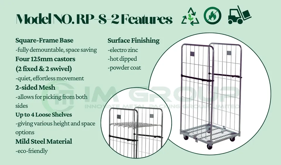 Various Sizes Roll Container