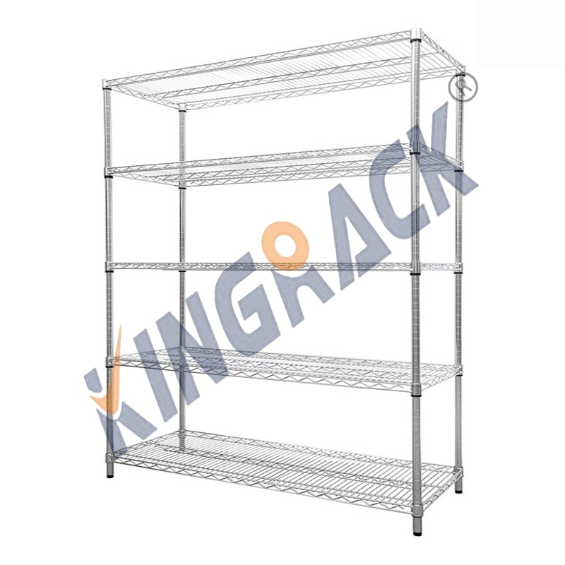 Versatile Industrial 14X48X70 Inch Shelving Unit for Organizing Tools Wire Shelving