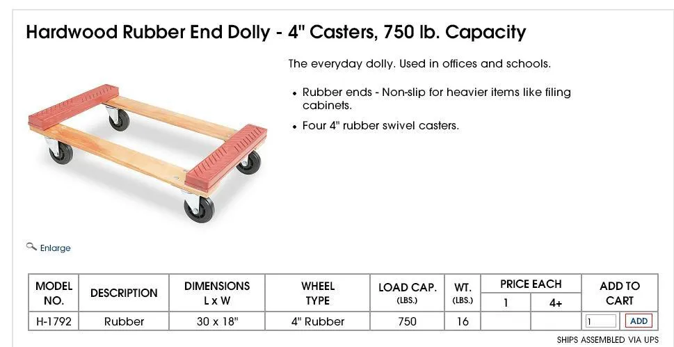 Movers Dolly Application