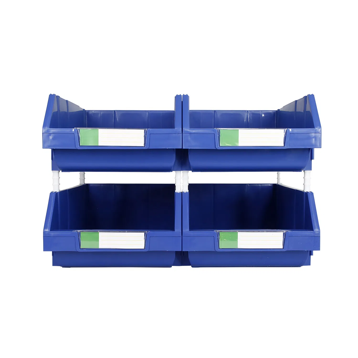 Heavy Duty Large Size Warehouse Spare Parts Industrial Stackable Plastic Storage Bins