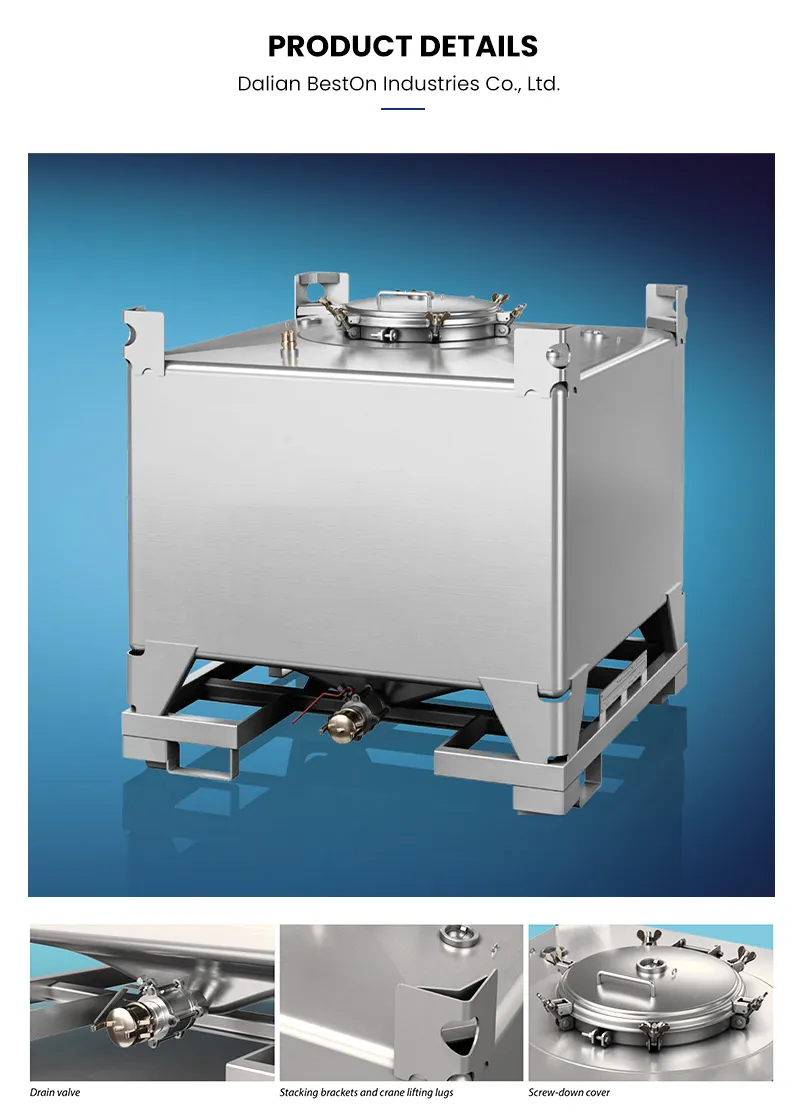 Stackable IBC Tank
