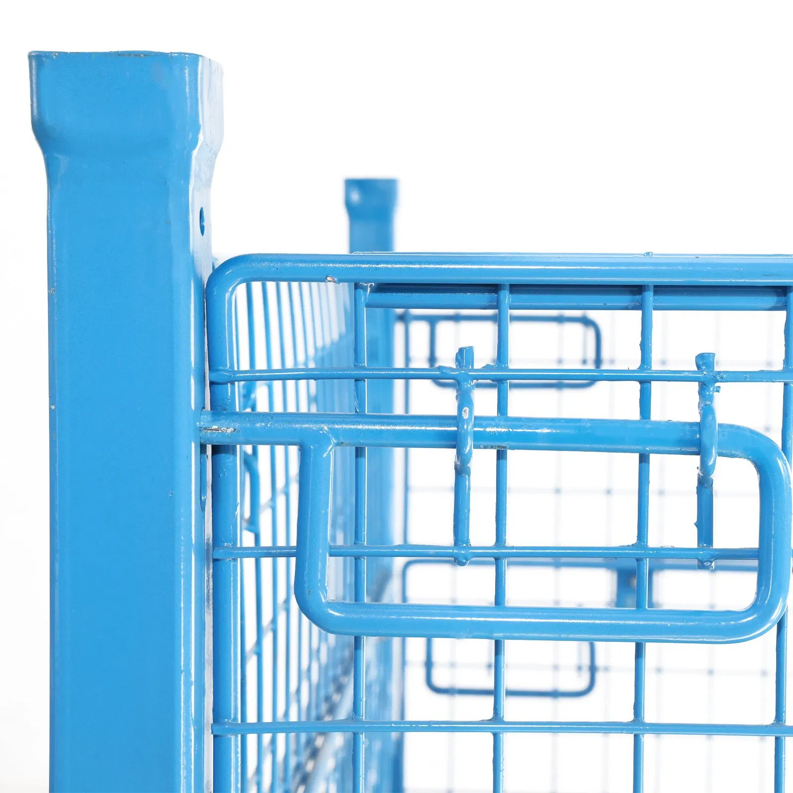 Security Cage Stillage Collapsible Structure Directly Stacking Goods Mesh Stillage Storage Cage