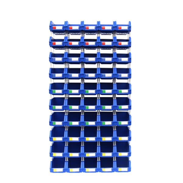 Parts Storage Organizer Industrial Plastic Stackable Hanging Storage Bins