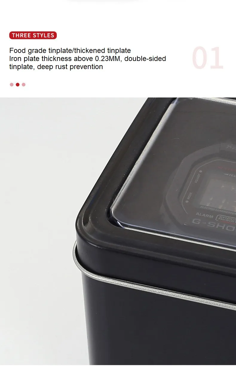 Watch Tin Box Detail