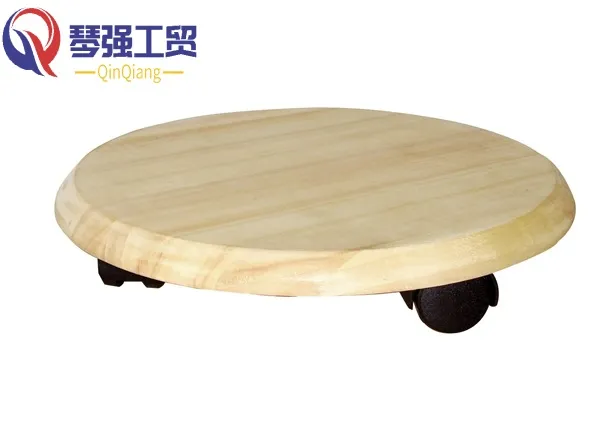 Wooden Flower Transport Platform Dolly