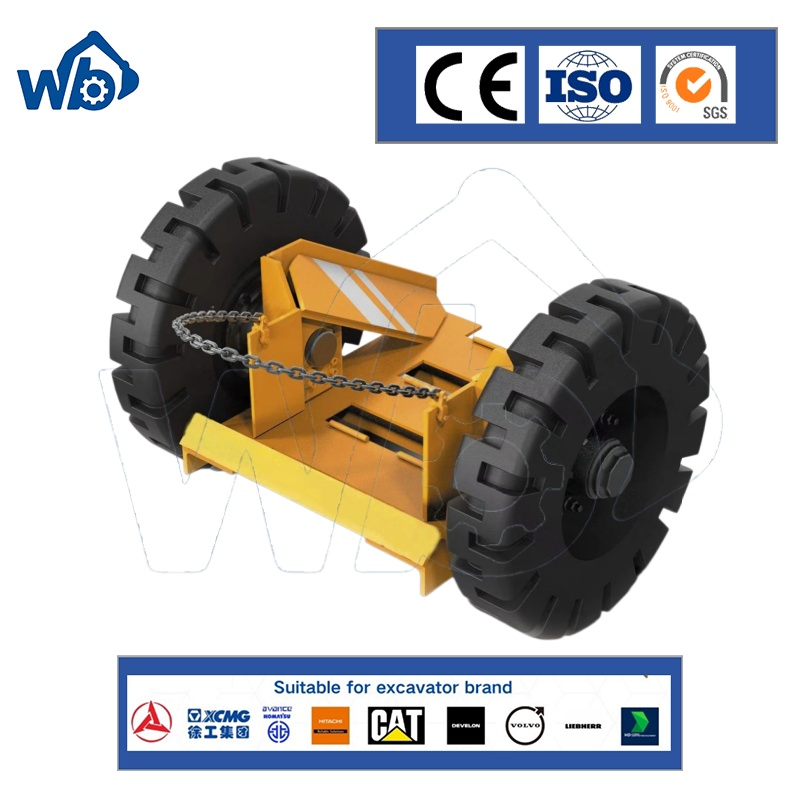 Premium Excavator Transport Dolly, High Load Capacity, Ideal for Mining Operations