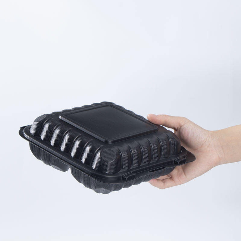 Stackable Disposable Plastic Lunch Box Take Away Meal Food Container with Lid