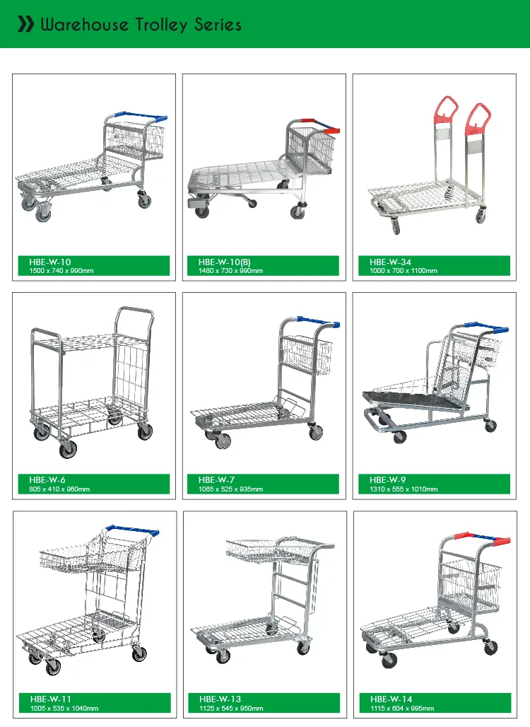 Warehouse Stock Trolley