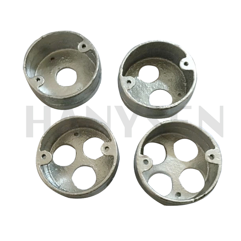 BS4568 G. I. Electrical Malleable Iron Conduit Circular Loop in Box 4 Holes