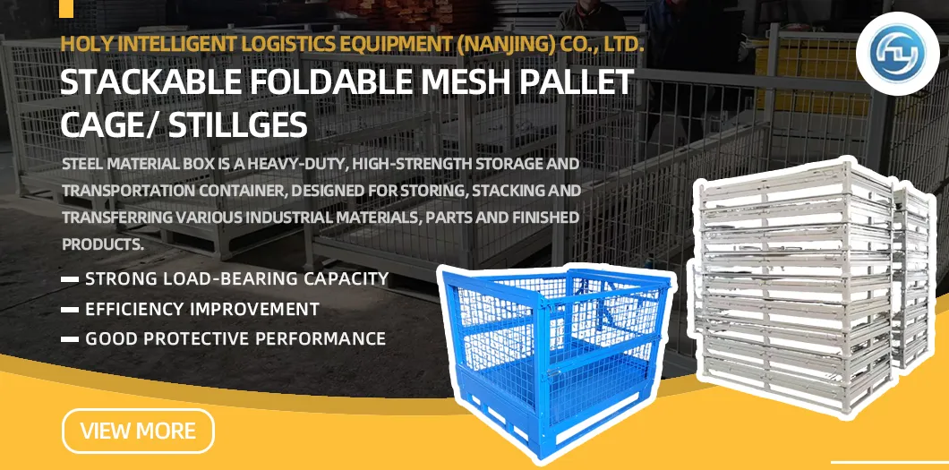 Steel Mesh Pallet Cage Overview