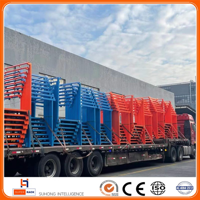 Wholesale Foldable Heavy Wheel Tire Stack Rack Truck Storage Warehouse Mobile Folding Portable Racking Stacking Frame